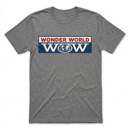 Wonder World Las Vegas t-shirt in Premium Heather