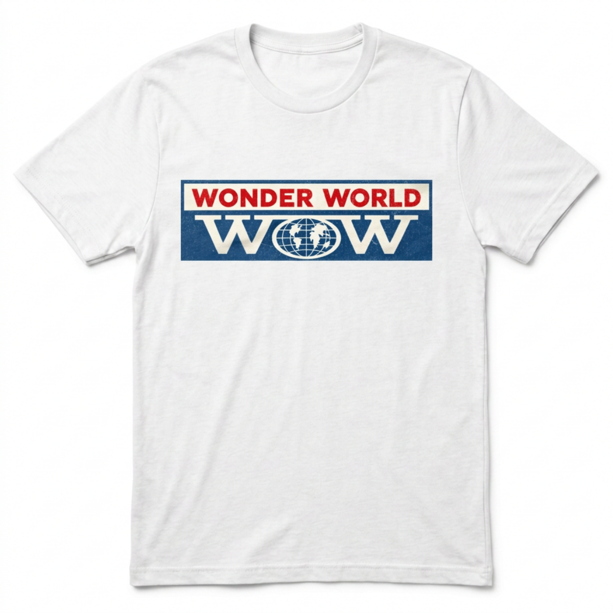 Wonder World Las Vegas t-shirt in White