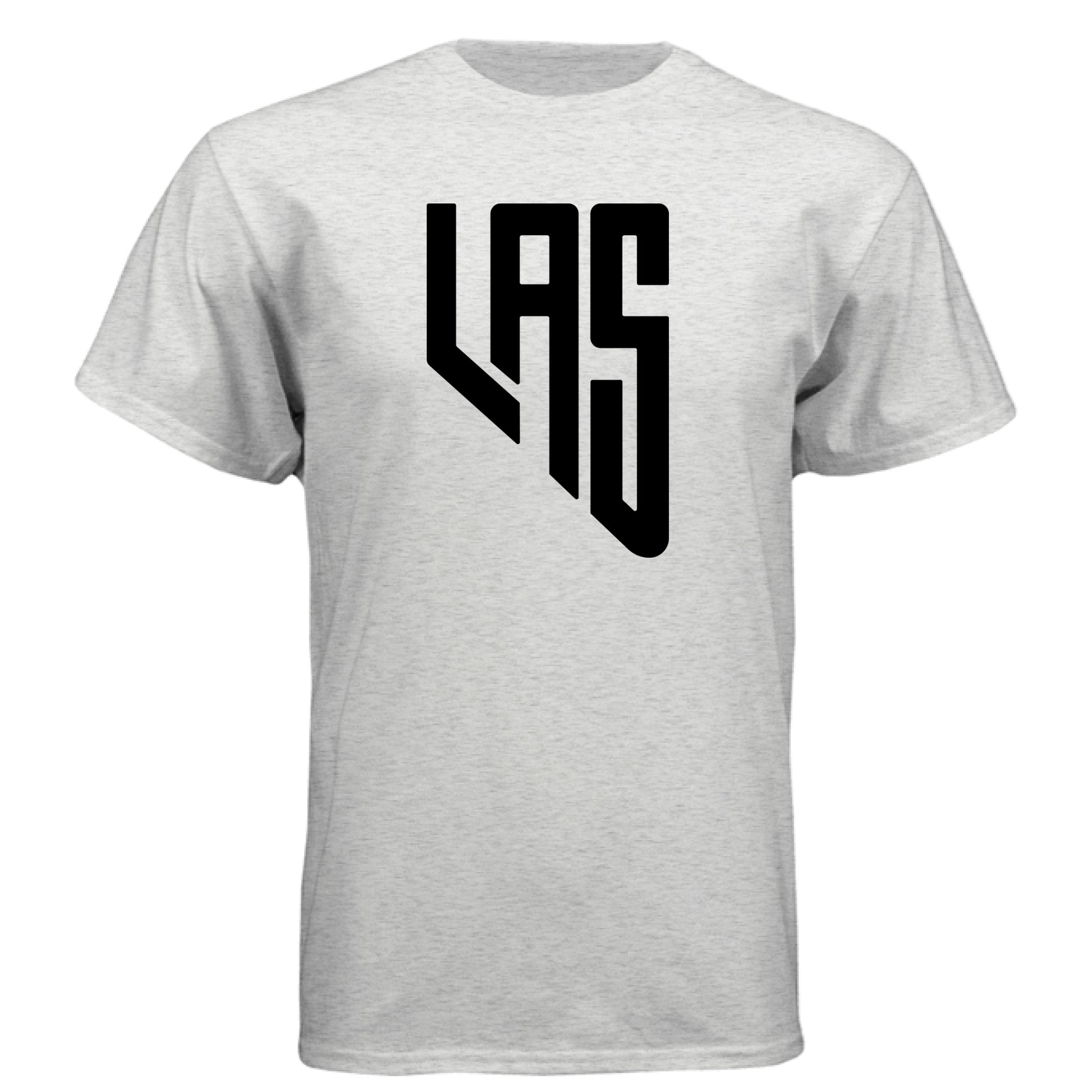 LAS Sleek Las Vegas local t-shirt in heather white