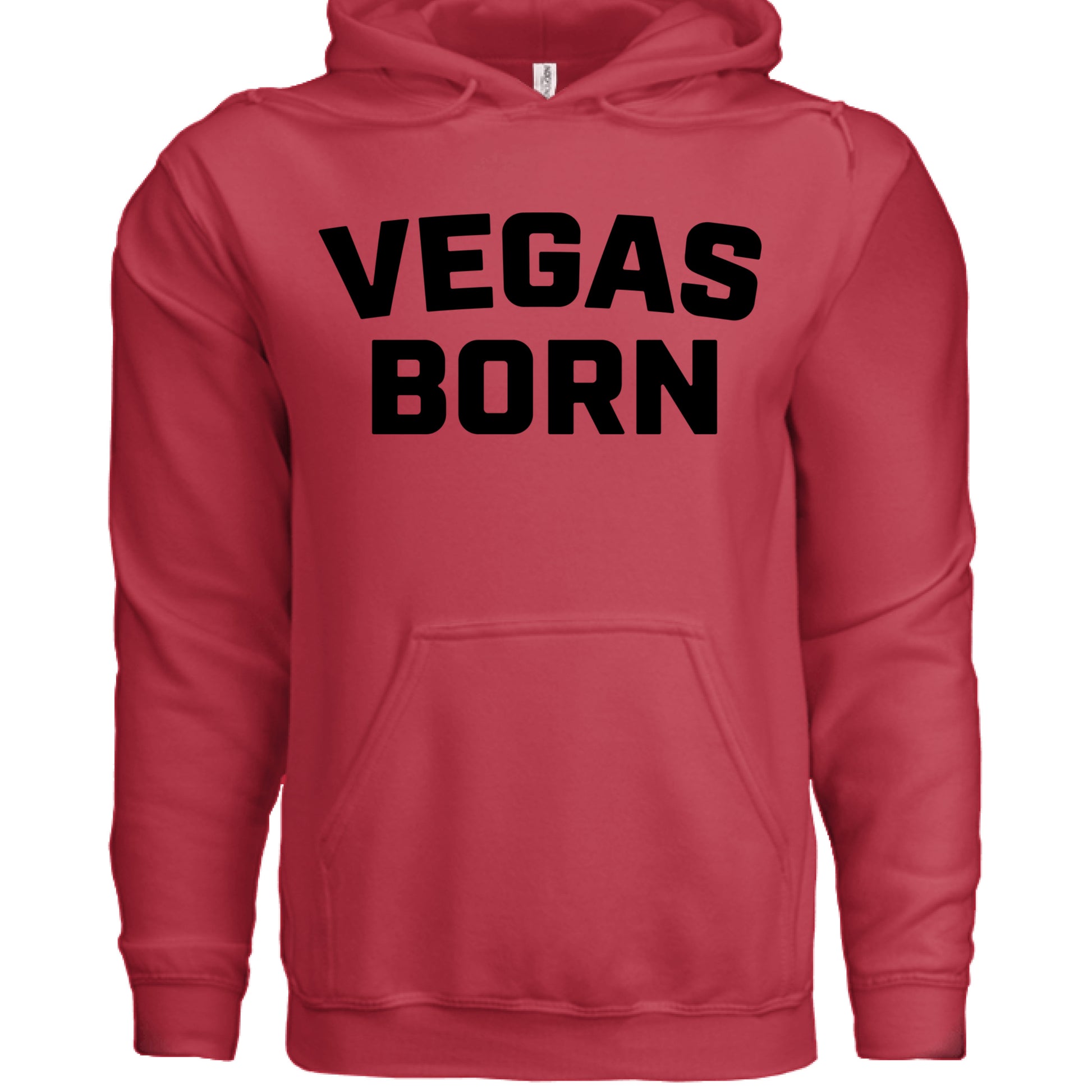 Vegas Born Las Vegas hoodie in red