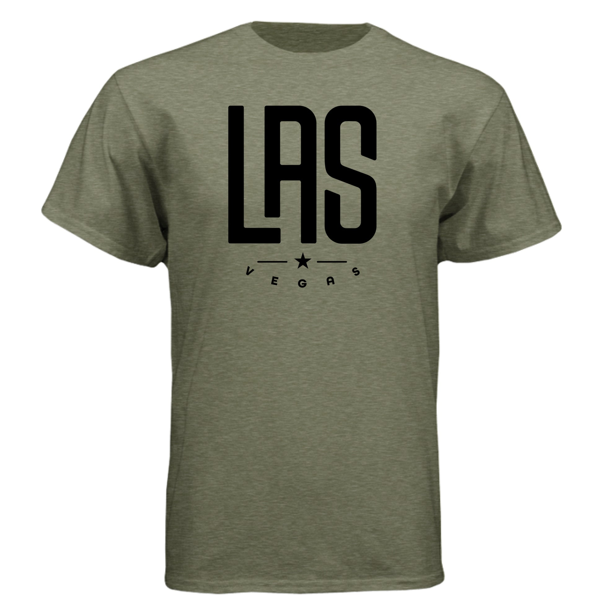 LAS Star Las Vegas local t-shirt in military green