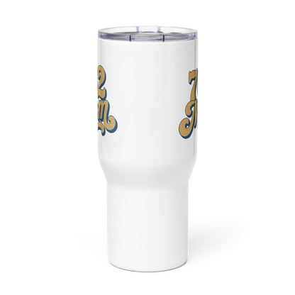 702 Mom Las Vegas travel mug angled view