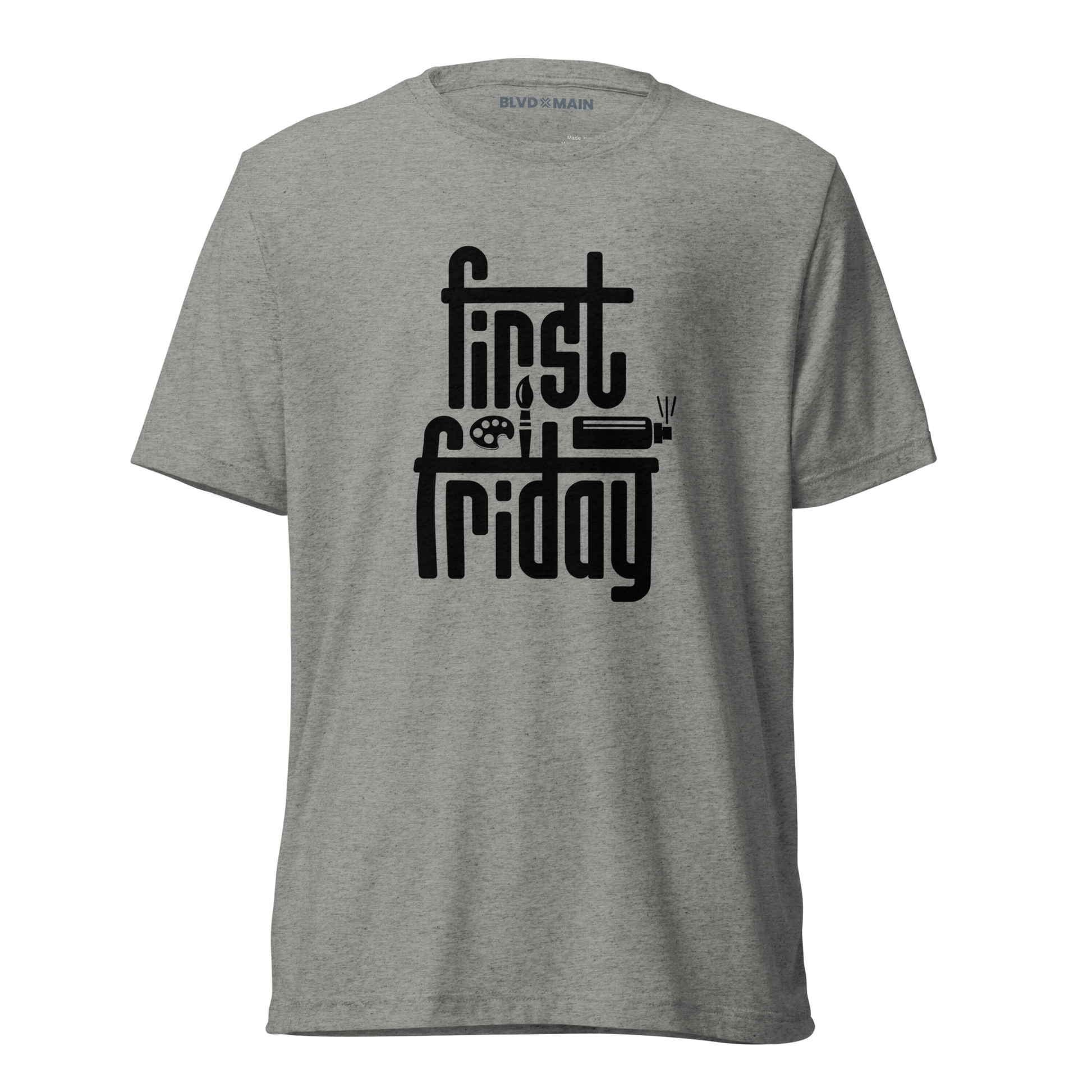 First Friday Las Vegas Arts District t-shirt in olive