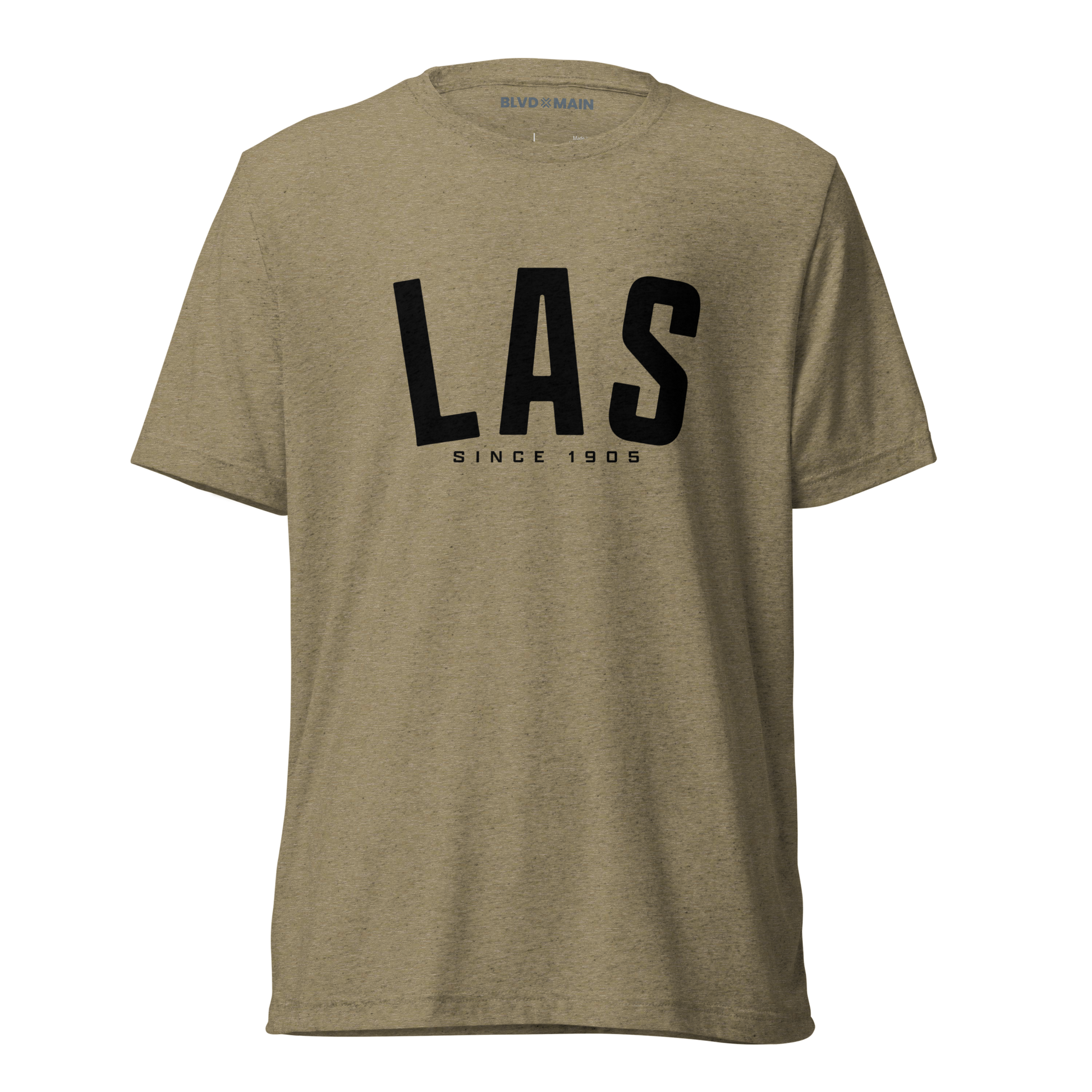 LAS 1905 Las Vegas founded t-shirt in olive