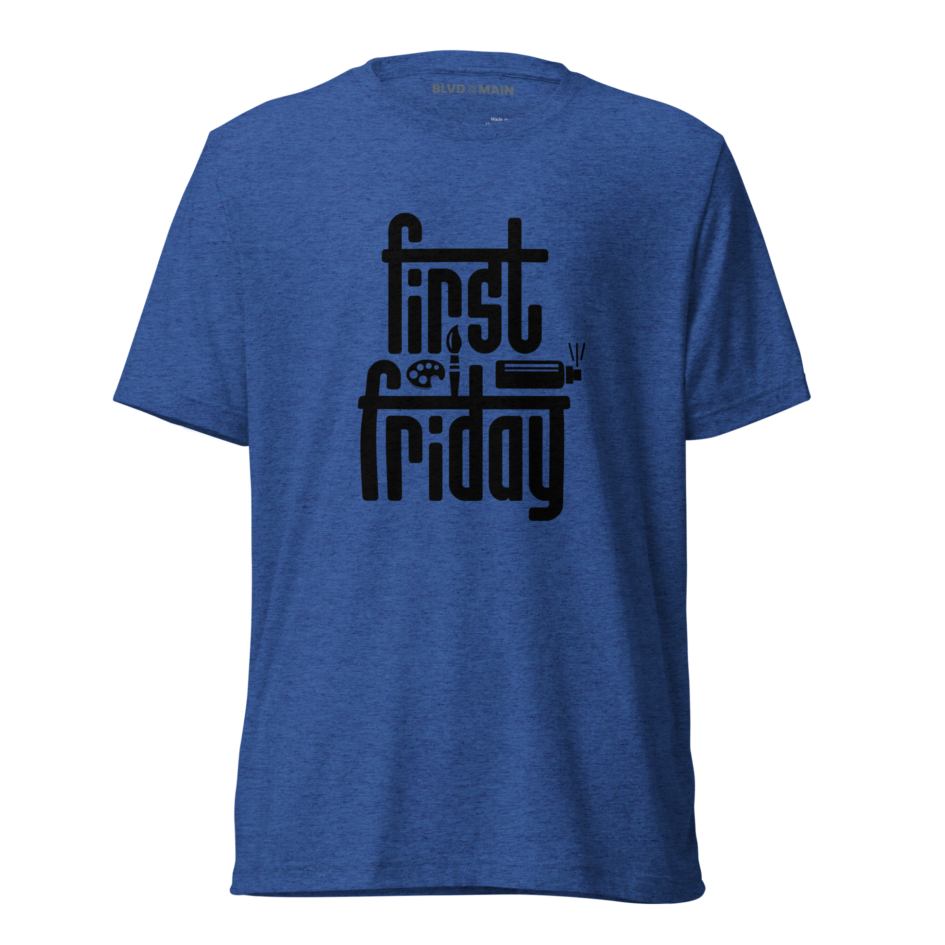 First Friday Las Vegas Arts District t-shirt in yellow