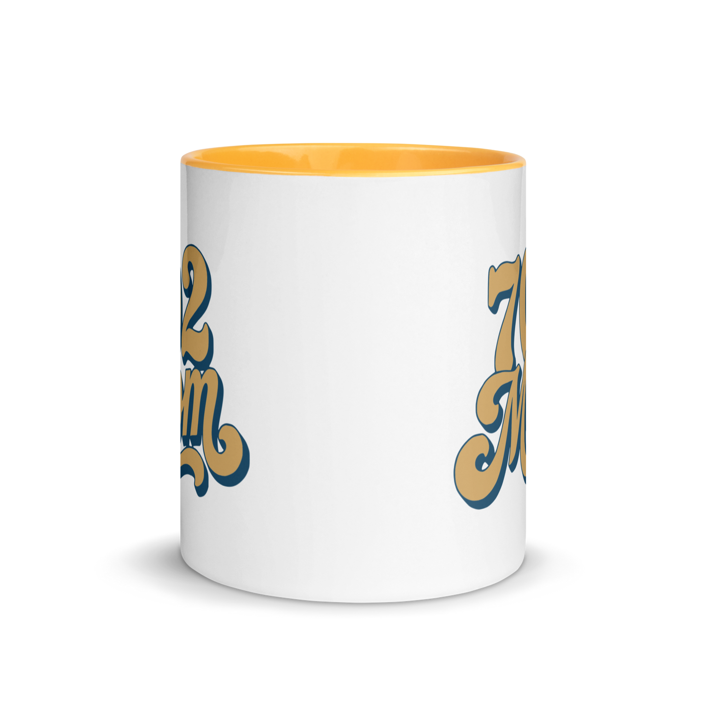 702 Mom Las Vegas coffee mug angled view
