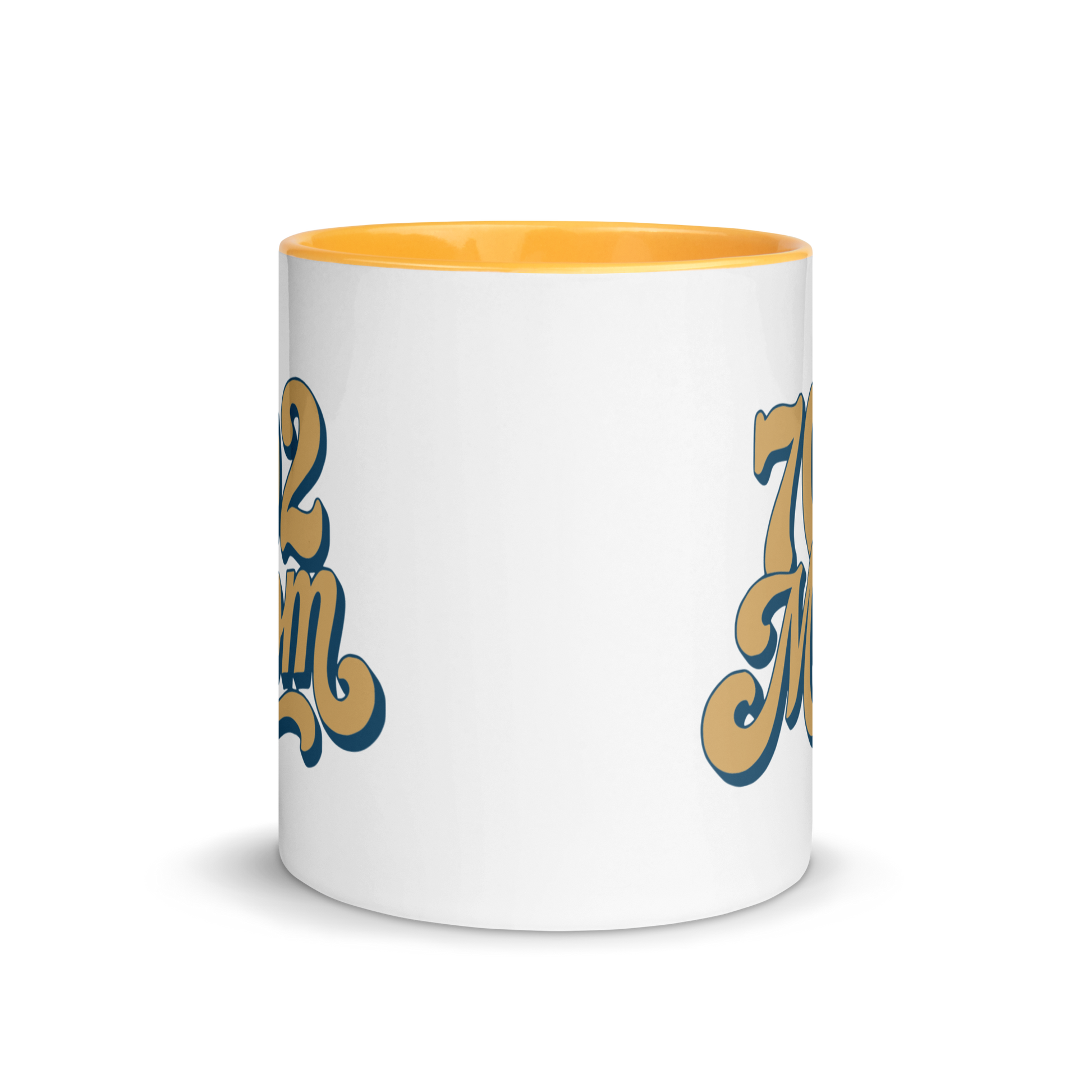 702 Mom Las Vegas coffee mug angled view