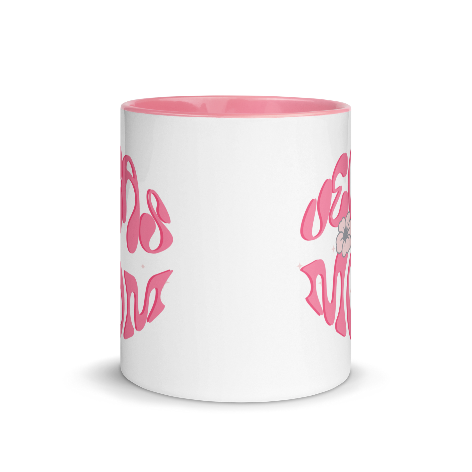 Vegas Mom Las Vegas coffee mug angled view