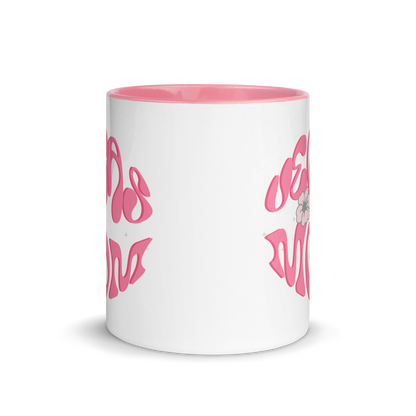 Vegas Mom Las Vegas coffee mug angled view