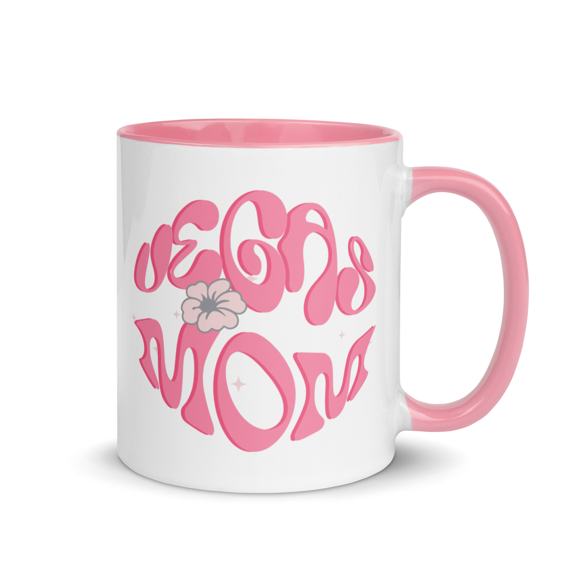 Vegas Mom Las Vegas coffee mug side view